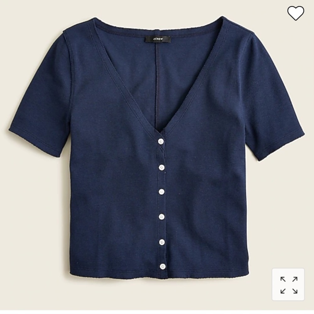 NWT J.Crew V-Neck Cardigan Top